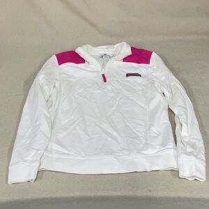 EUC woman’s long sleeve Vineyard vine 1/4 zip pullover shirt